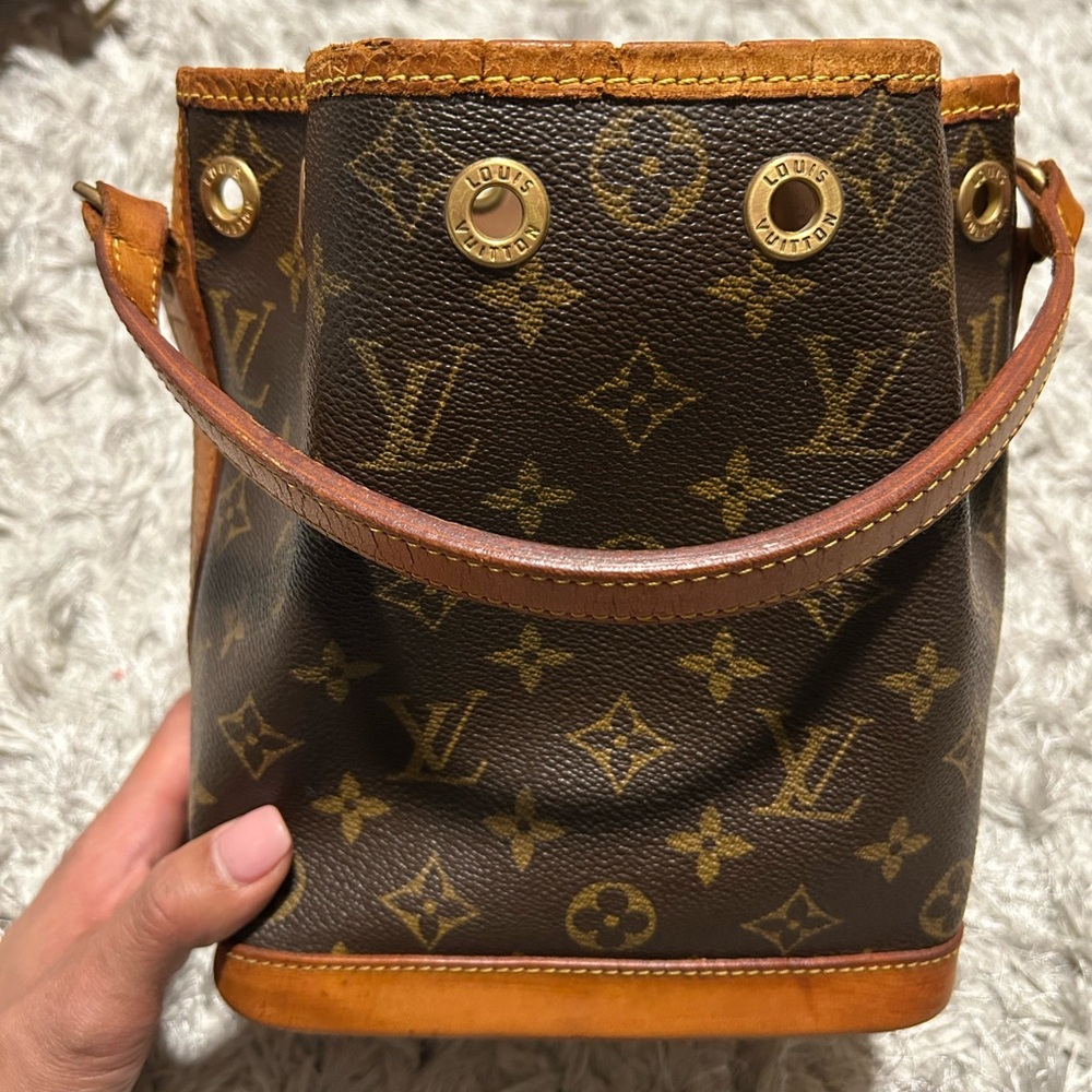 Louis Vuitton Brown Monogram mini Noe